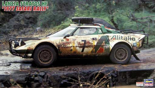 Hasegawa 25036 Автомобиль Lancia Stratos HF 77 Safari (Hasegawa) 1/24