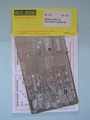 Reji Model 1018 Impreza WRC 05 Photo-etched upgrade set 1/24