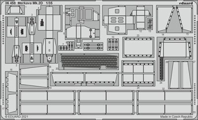 Eduard 36458 SET Merkava MK.2D (TAKOM)