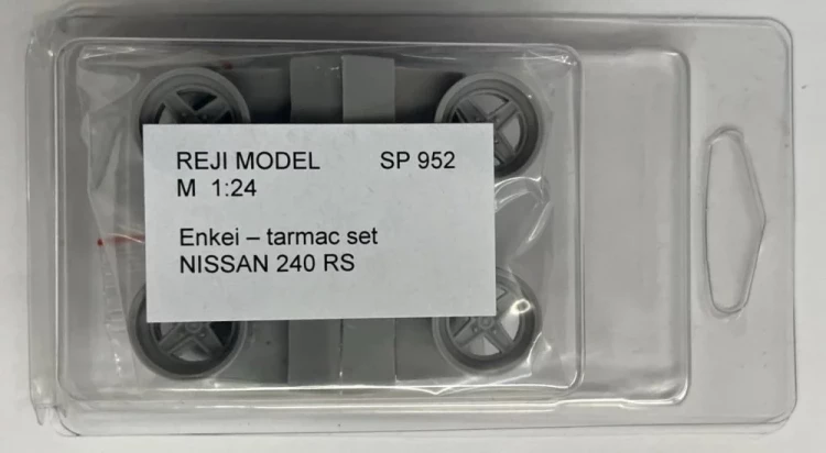 Reji Model 952 Enkei - tarmac set NISSAN 240 RS 1/24