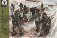 Waterloo 1815 WLAP031 U.S. AMERICAN MOUNTAIN TROOPS WWII 1/72