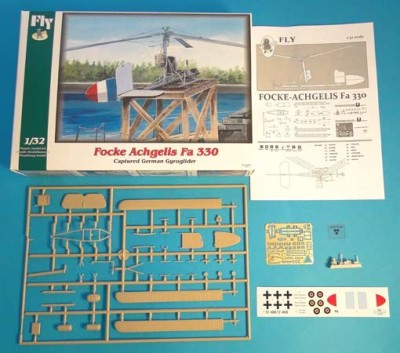 Fly model 32009 Focke Achgelis Fa 330 - Captured Gyroglider 1/32