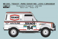 Reji Model 114 Transkit MB 230G 'TEXACO' - Paris Dakar 1982 1/24