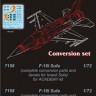 CMK 7158 F-16D SUFA conv. set for ACA 1/72