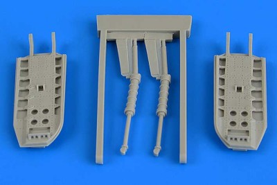 Aires 4722 MiG-31 Foxhound speed brakes (AMK) 1/48