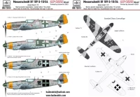 HAD DW72012 Decal Messerschmitt Bf 109G-10/U4 (dry-water) 1/72