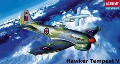 Academy 12466 Самолет Tempest V 1/72