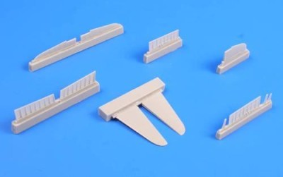 CMK 7252 A6M2 model 21 Zero - Control surfaces set for 1/72