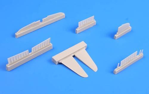 CMK 7252 A6M2 model 21 Zero - Control surfaces set for 1/72