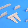 CMK 7252 A6M2 model 21 Zero - Control surfaces set for 1/72
