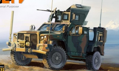 Sabre model 35A12-P Американский бронеавтомобиль JLTV M1278 ( Premium Edition) 1/35