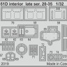 Eduard 32955 SET P-51D interior late ser. 20-35 (TAM)