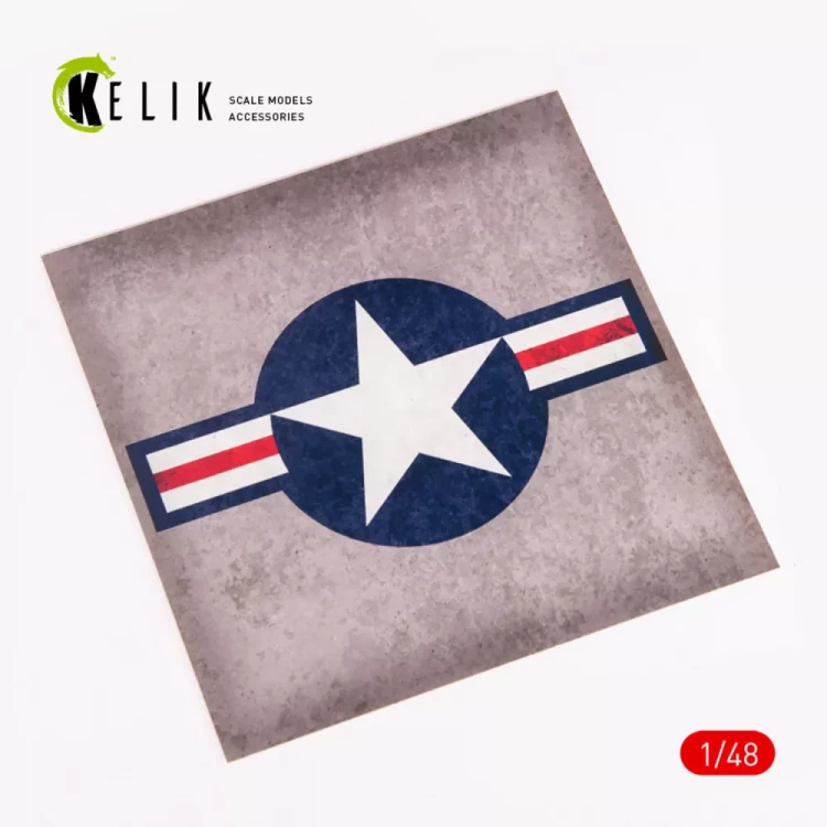 Reskit S48027 US Roundel (240 x 240 mm) 1/48