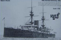 Combrig 70444 HMS Hannibal Battleship, 1898 1/700