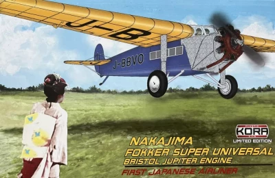 Kora Model PK72181 Nakajima-Fokker First Japanese Airliner 1/72