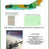 Model Maker Decals D72047 Mikoyan MiG-17F/Lim-5/6 in Polish service vol.2 1/72