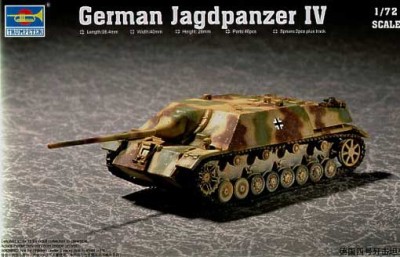Trumpeter 07262 САУ Ягдпанцер IV 1/72