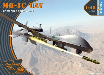Clear Prop CP4808 General Atomics MQ-1C UAV 1/48