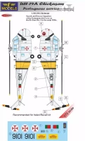 Lf Model C72283 Decals UH-19A Chicksaw in Portuguese service 1/72