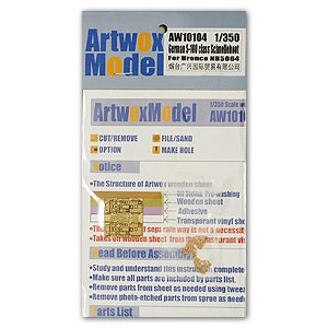 Artwox Model AW10104 German S-100 Class Schnelleboot for Bronco 1:350