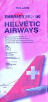 BOA Decals 44106 Embraer ERJ-190 Helvet.Airways (REV) 1/144