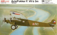 AZ Model 14402 Avia/Fokker F.VIIb 3m (Military) 1:144
