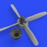 Eduard 648487 BRASSIN 1/48 P-51D Hamilton Std.propeller (EDU)