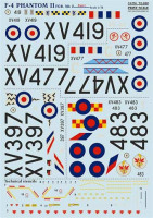 Print Scale 72-280 F-4 Phantom II FGR.Mk.2 - Part 1 (wet decals) 1/72