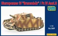 Unimodel UMM-72569 Sturmpanzer IV 'Brummbar' /Pz Kpfw IV Ausf.H 1/72