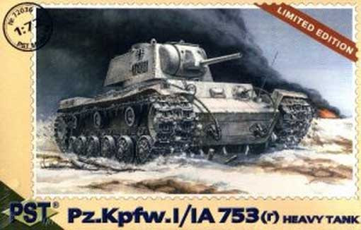 PST 72036 Pz.Kpfw. 753 ( r ) 1/72