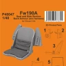 CMK P48047 Fw 190A Seat & Section w/ Armour w/o harness 1/48