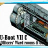 CMK N72005 U-Boot VII Officers\' Ward rooms & Galley for REV 1/72