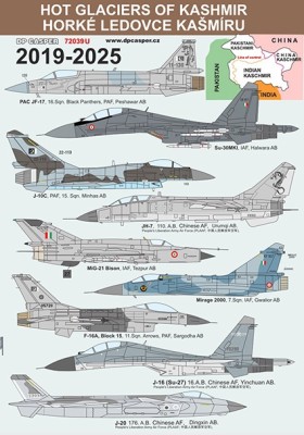 DP Casper DPC72039U Hot Glaciers Of Kashmir 1/72