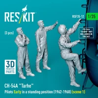 Reskit F35012 CH-54A 'Tarhe' pilots Early stand.1962-68 1/35