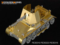Voyager Model PE35320 WWII German 47mm PaK(t) Panzerjager I Upper Hull (For DRAGON 6230) 1/35