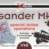 Dk Decals 48078 Lysander Mk.III Spec.Duties Oper. (8x camo) 1/48