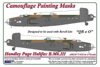 AML AMLM73033 Камуфляжные маски HP Halifax B.Mk.III (REV) 1/72