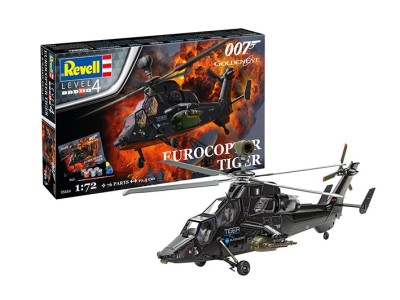 Revell 05654 Gift Set James Bond 'Eurocopter Tiger' 1/72