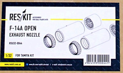 Reskit RSU32-0044 F-14A open exh.nozzles (TAM) 1/32