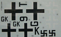 LF Model C4868 Decals H.Typhoon Mk.1b Zirkus Rosarius (HAS) 1/48