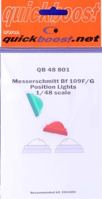 QuickBoost QB48801 Bf 109F/G position lights (EDU) 1/48