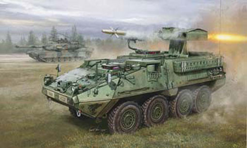 Trumpeter 00399 Американский БТР М1134 "Stryker" (ATGM) 1/35