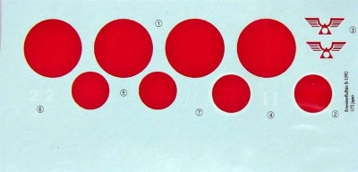 LF Model C72168 Decals Brewster Model 339D over Japan (HAS) 1/72
