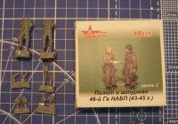 ARezin 48025 Пилот и штурман 46-й Гв.НАБП (1943-45) часть 2 1:48
