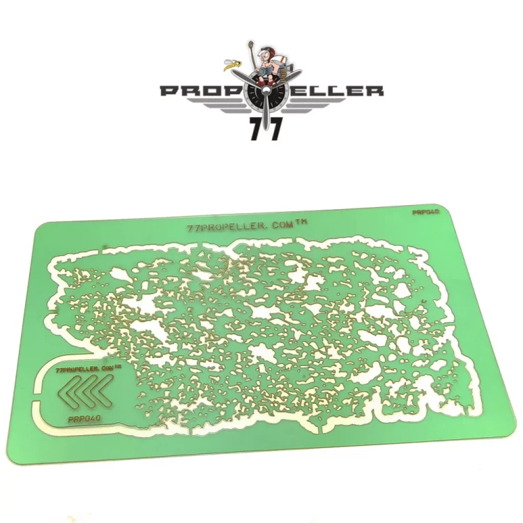 77 Propeller 77PRP040 Medium Airbrush Stencils for fine details