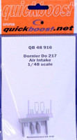 Quickboost QB48 916 Dornier Do 217 air intake (ICM) 1/48