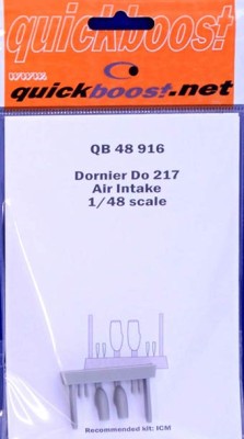 QuickBoost QB48916 Dornier Do 217 air intake (ICM) 1/48