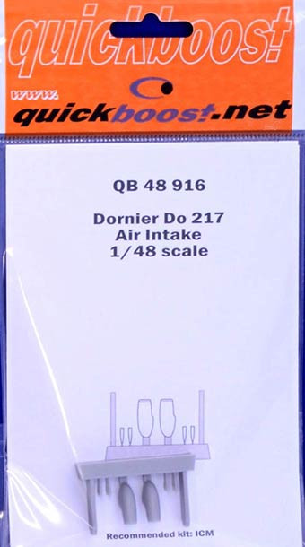 QuickBoost QB48916 Dornier Do 217 air intake (ICM) 1/48