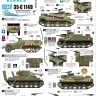 Star Decals 35-C1149 Royal Artillery in Italy. M7 Priest, M3 Halftrack, Sherman, M10 Achilles 1/35