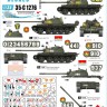 Star Decals 35-C1276 Vietnam # 4. NVA North Vietnamese T-54B markings. (Soviet) 1/35